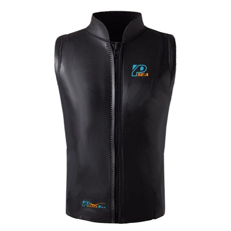 Neoprene Mens Wetsuit Vest-1841-BK